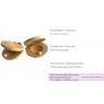 Кастаньеты деревянные для музыкальной площадки - 2 шт.